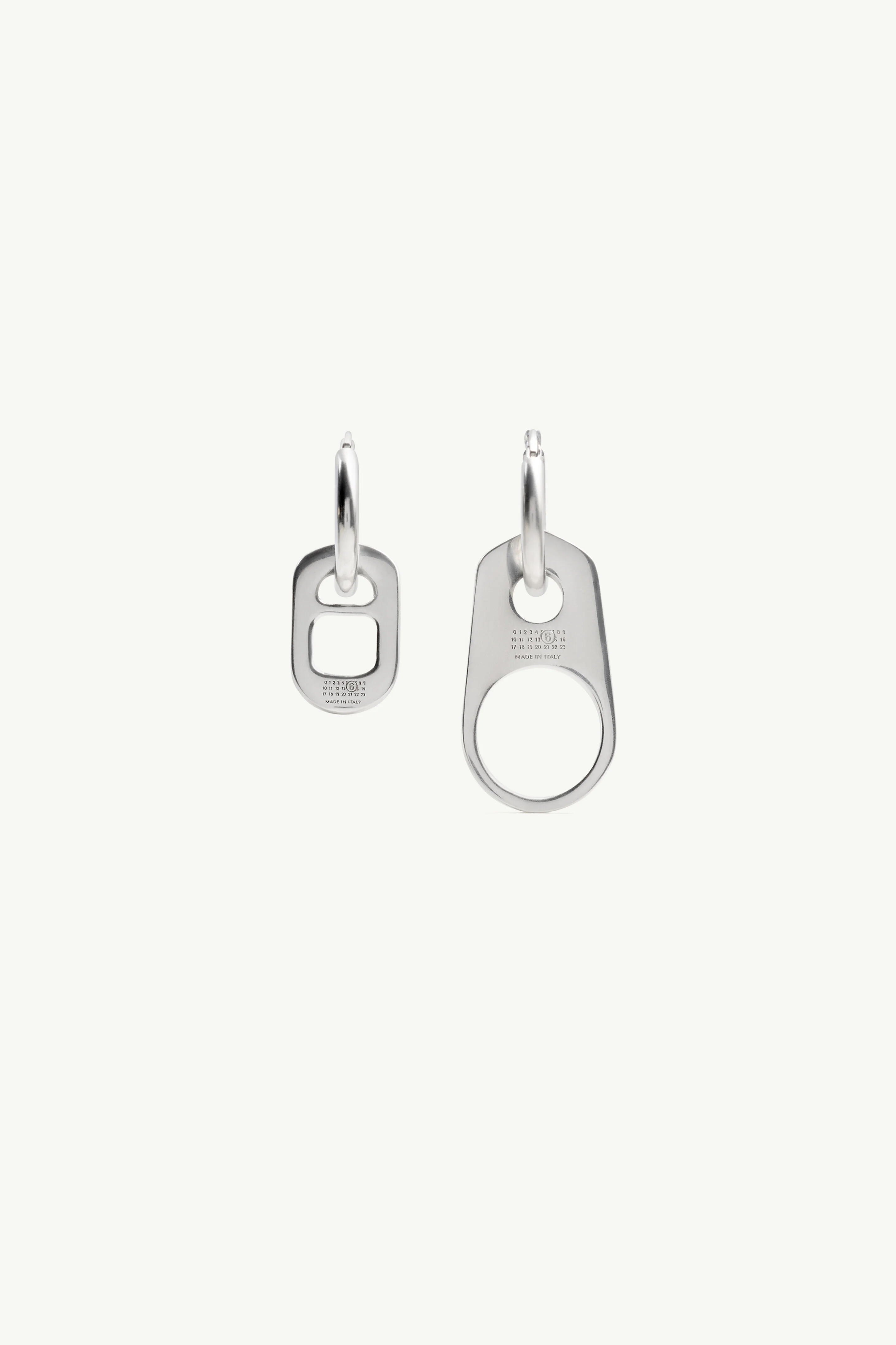 Bottle cap drop earrings - 1