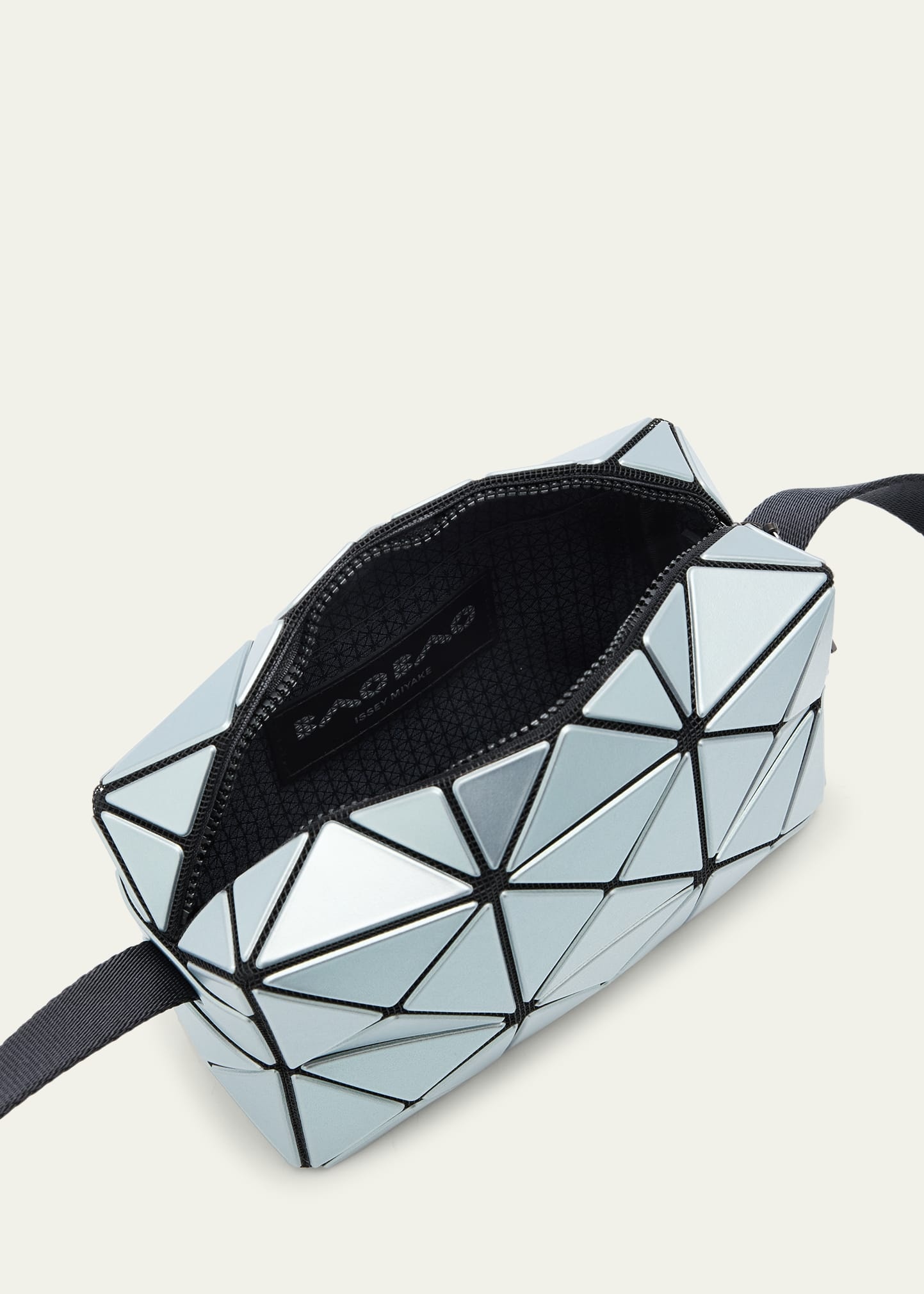 Cuboid Metallic Crossbody Bag - 4