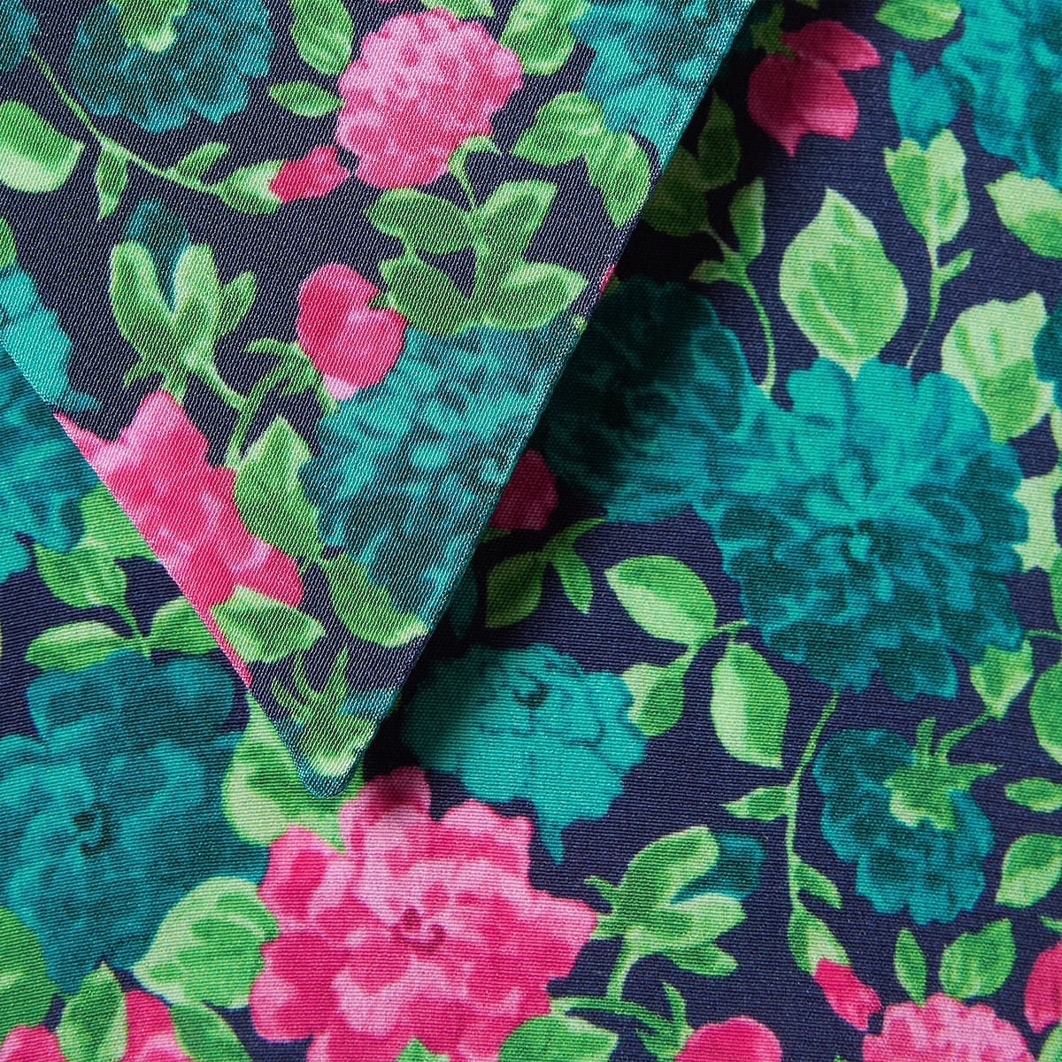 Floral print shirt and bra set - 8