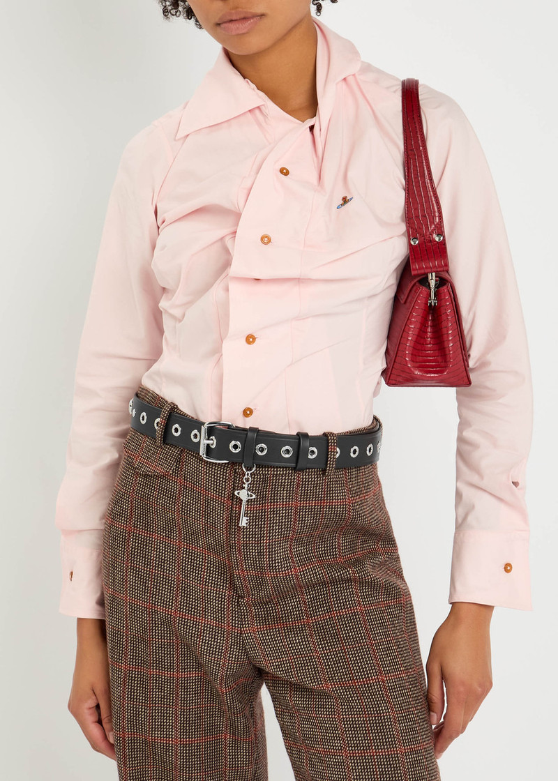 Vivienne Westwood Vivienne Westwood Multi Charms Stud Leather Belt outlook