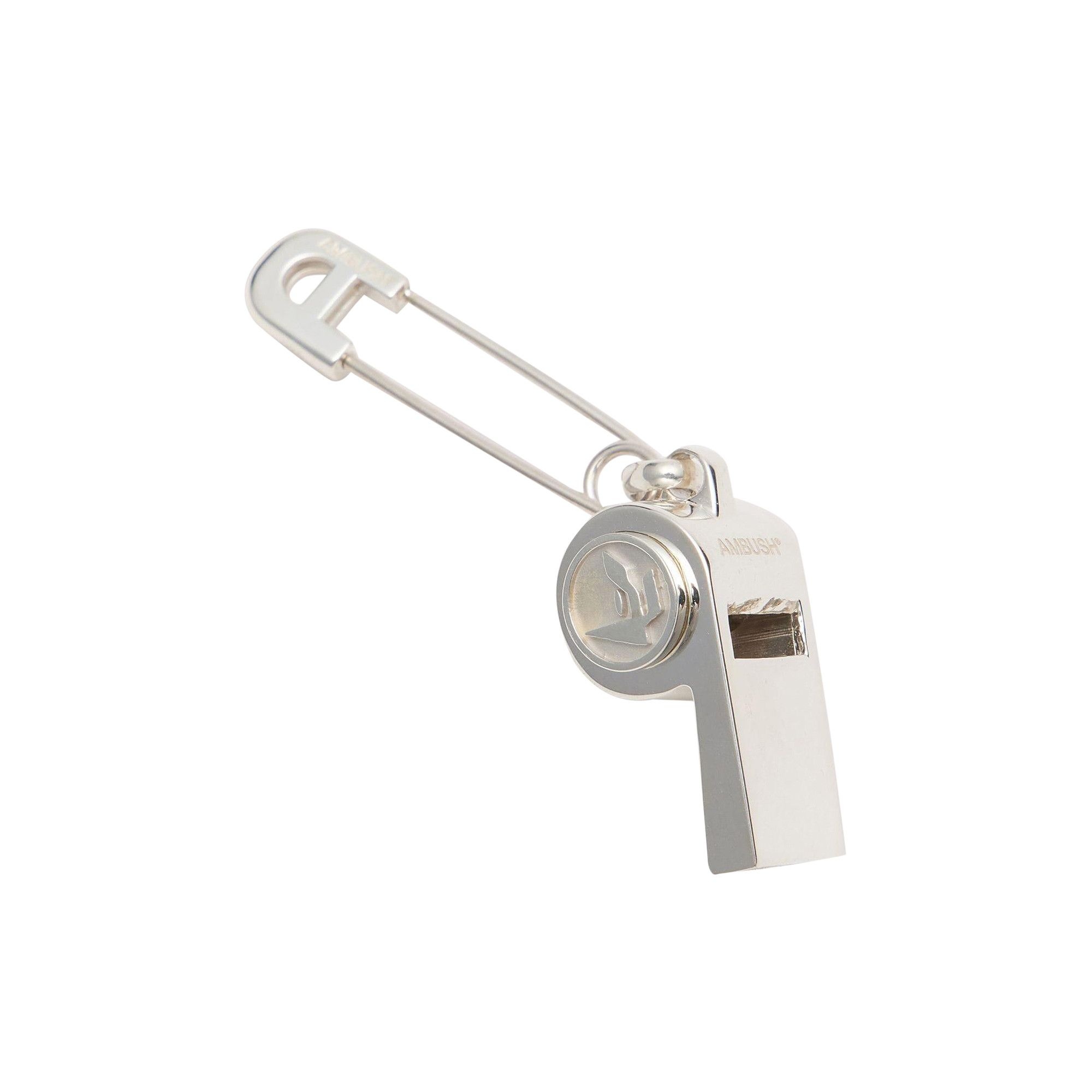 Ambush Whistle Charm Earrings 'Silver' - 2