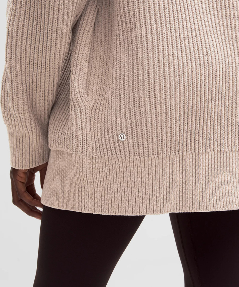 Knit Button-Front Cardigan 6