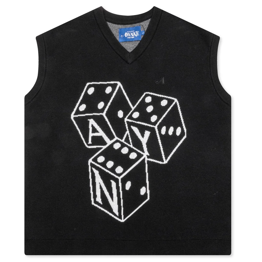 DICE VEST - BLACK - 1