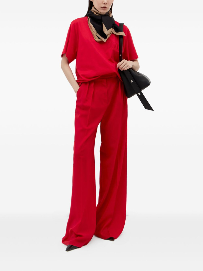 Max Mara embroidered-logo T-shirt outlook