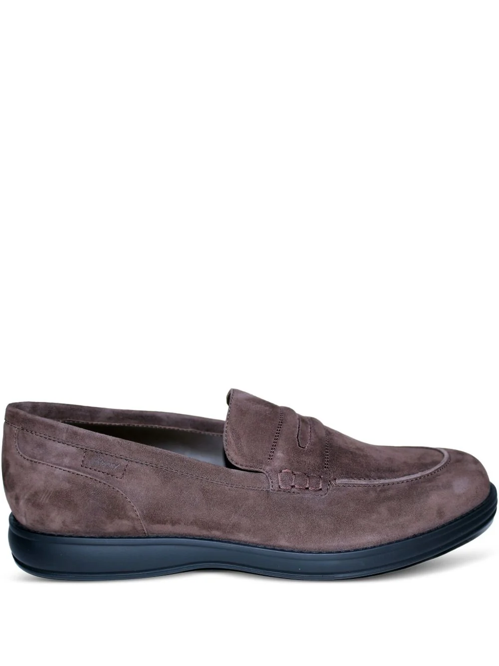 suede penny loafers - 1