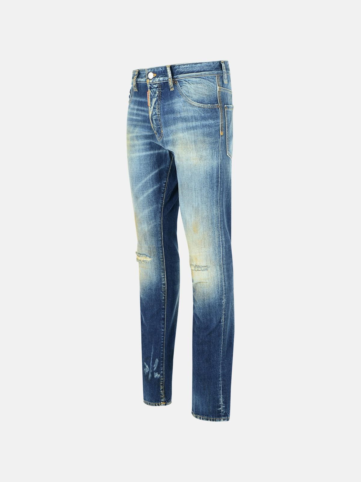 BLUE COTTON JEANS - 2