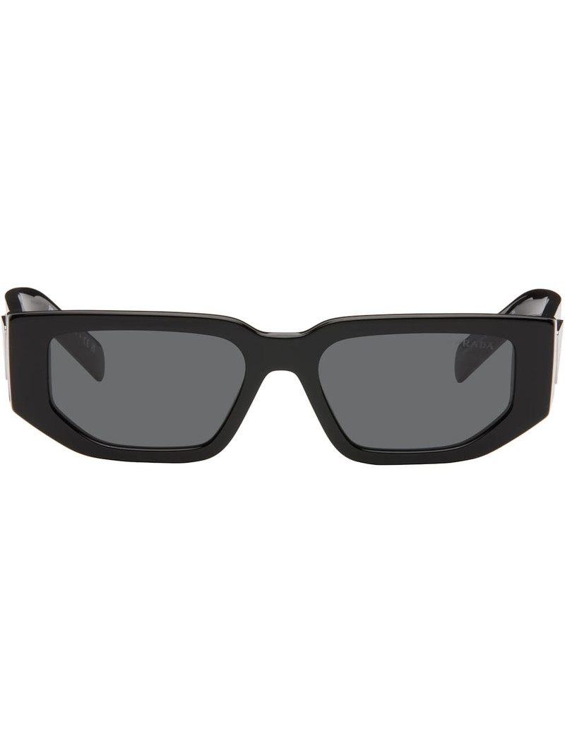 Black Triangle Logo Sunglasses 1