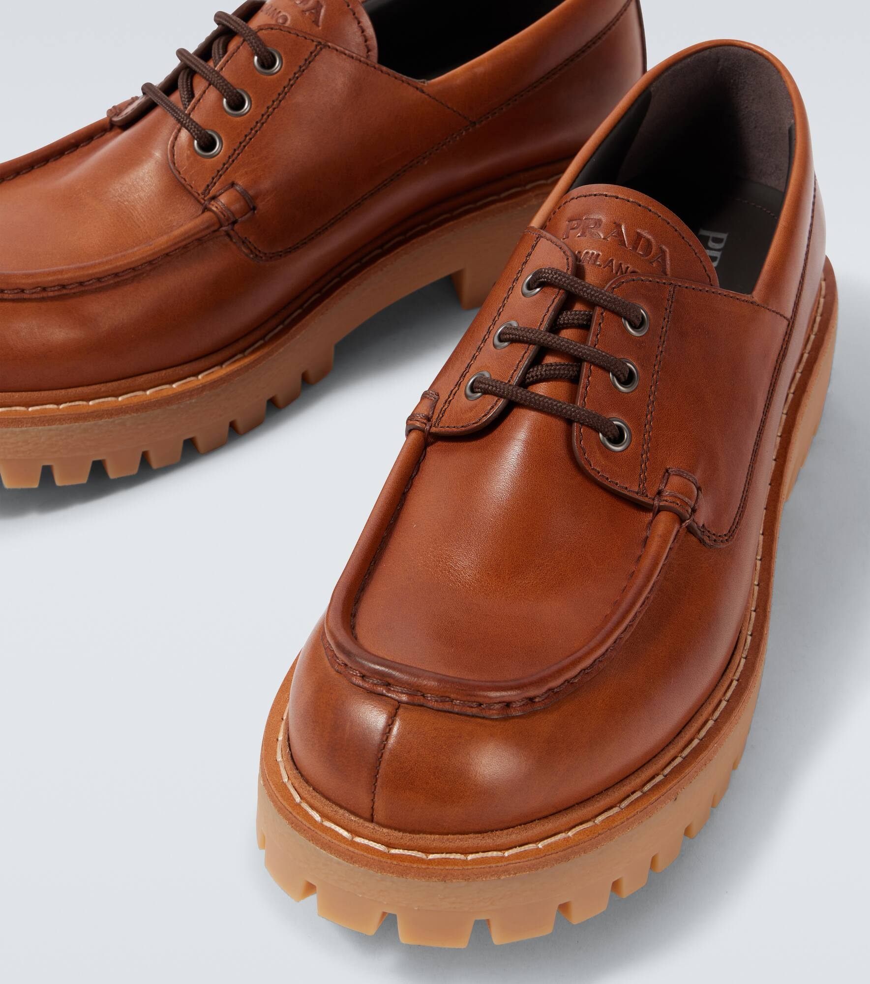 St. Moritz leather loafers - 3