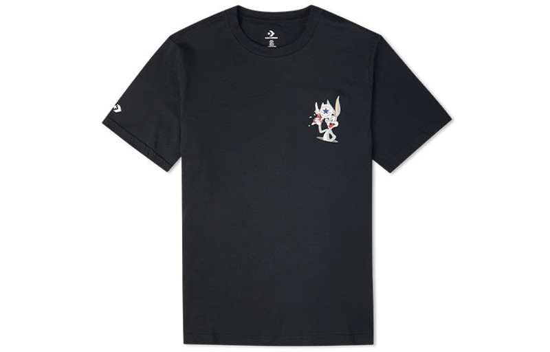 Converse x Bugs Bunny Graphic T-Shirt 'Black' 10021413-A02 - 1