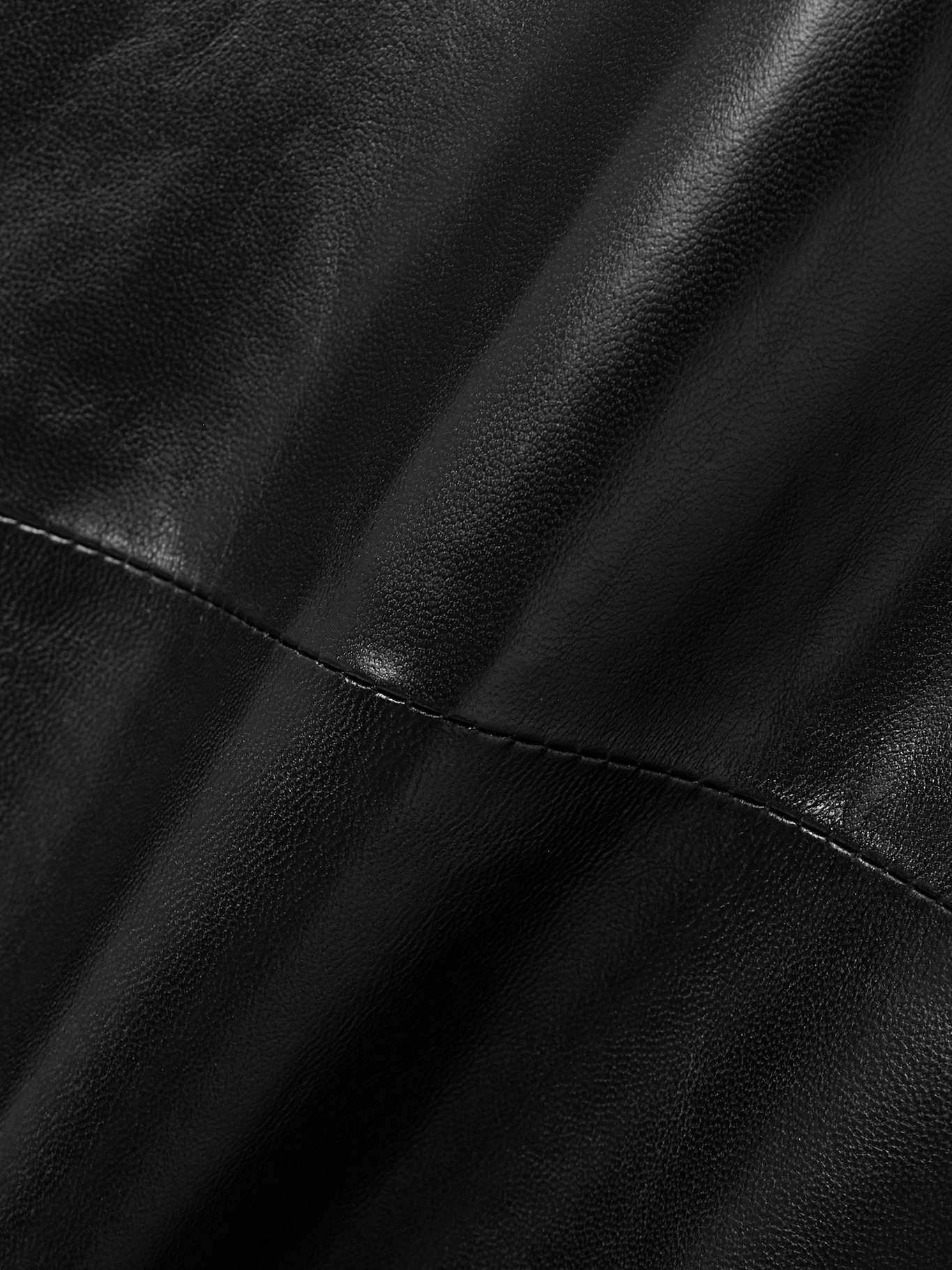 Winler gathered leather maxi skirt - 5