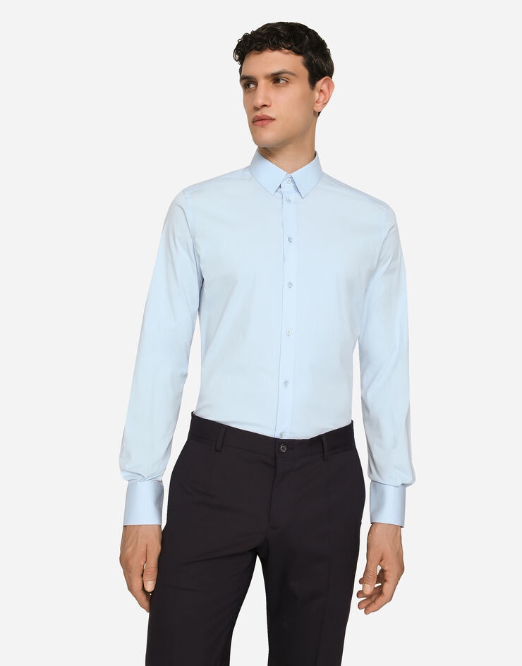 Stretch poplin Gold-fit shirt - 4