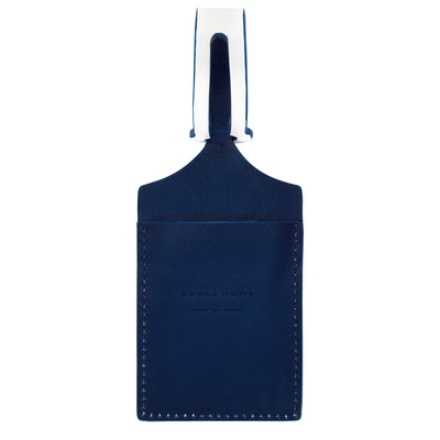 Longchamp LGP Travel Luggage tag Blue - Leather outlook