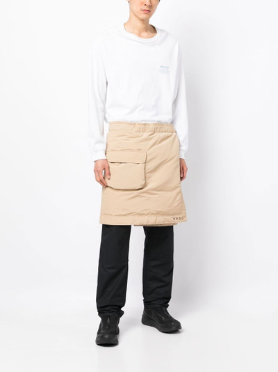 White Mountaineering cargo pockets crossover shorts outlook