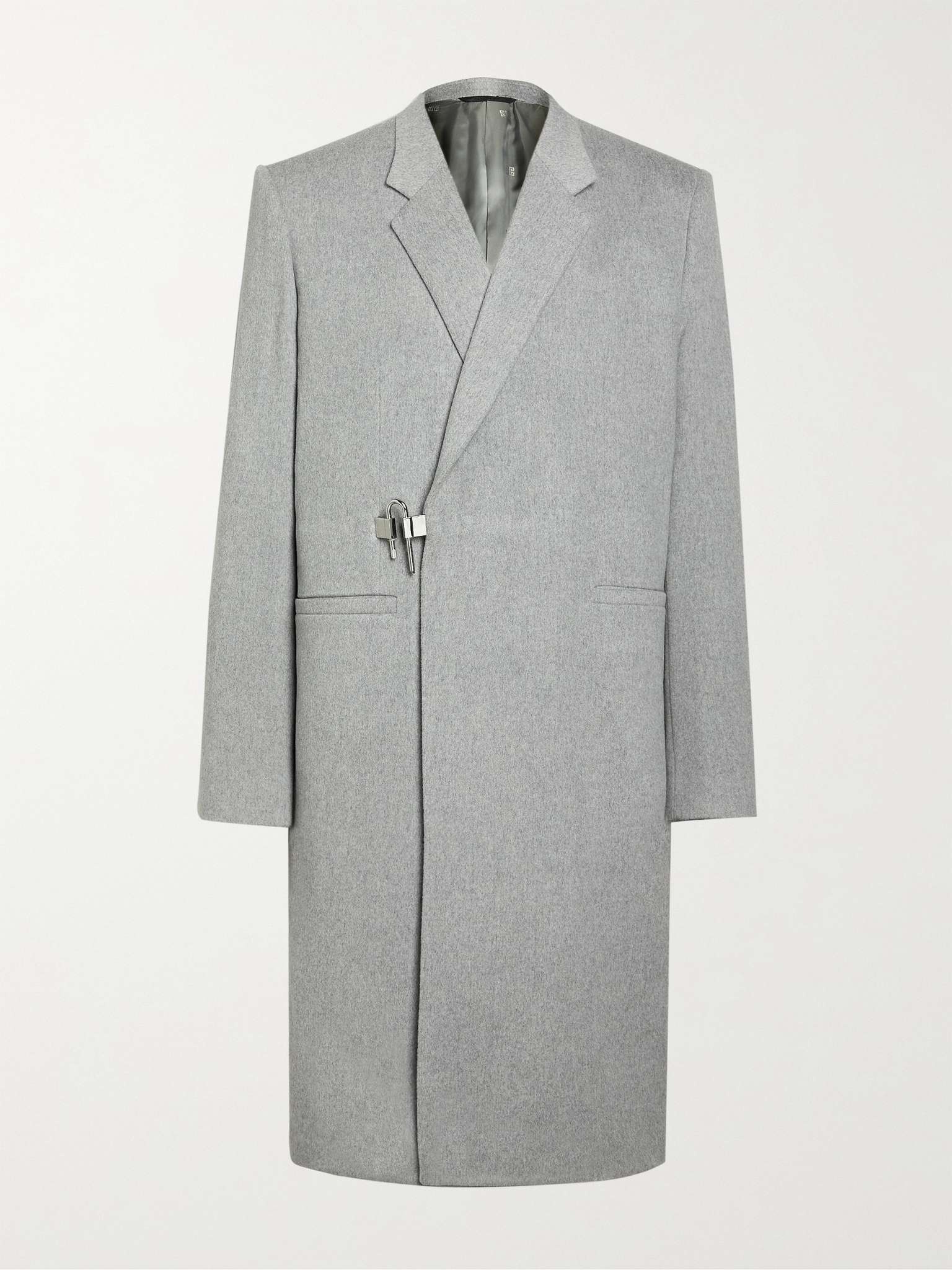 Slim-Fit Wool and Cashmere-Blend Coat - 1