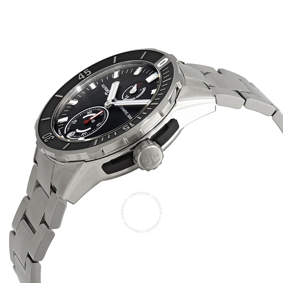 Ulysse Nardin Diver Chronometer Automatic Black Dial Men's Watch 1183-170-7M/92 - 2