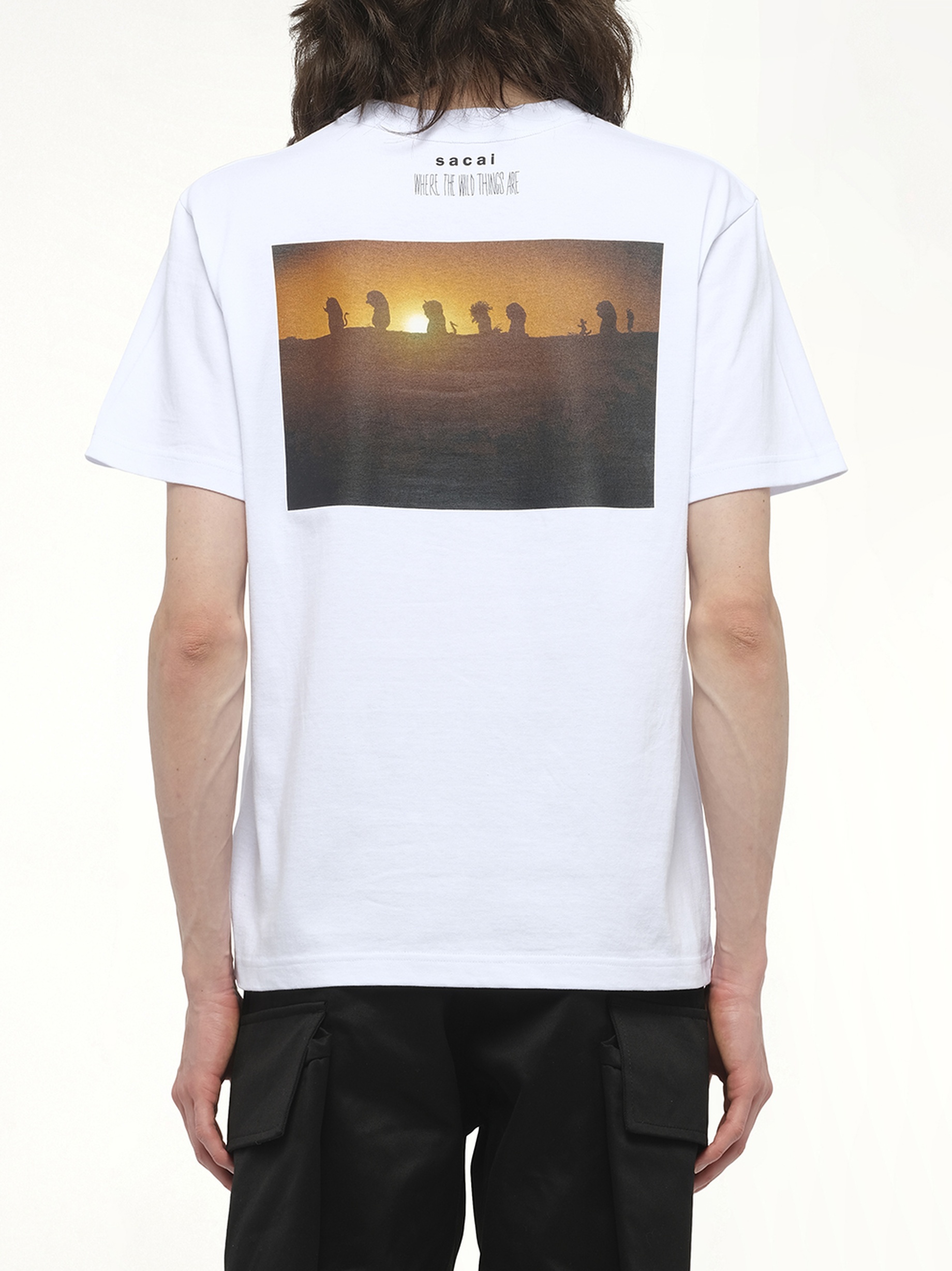 WHERE THE WILD THINGS ARE Logo T-Shirt in White - 6