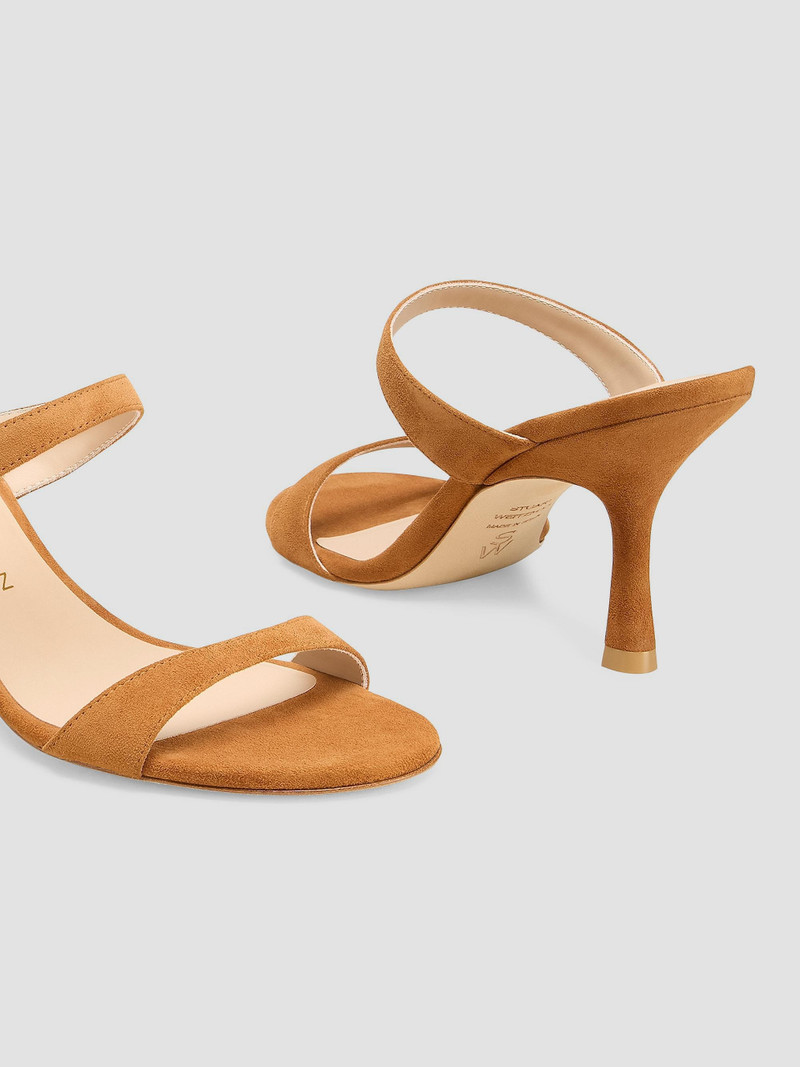 Women's Nudist 85MM Suede Sandals - Hazel 4
