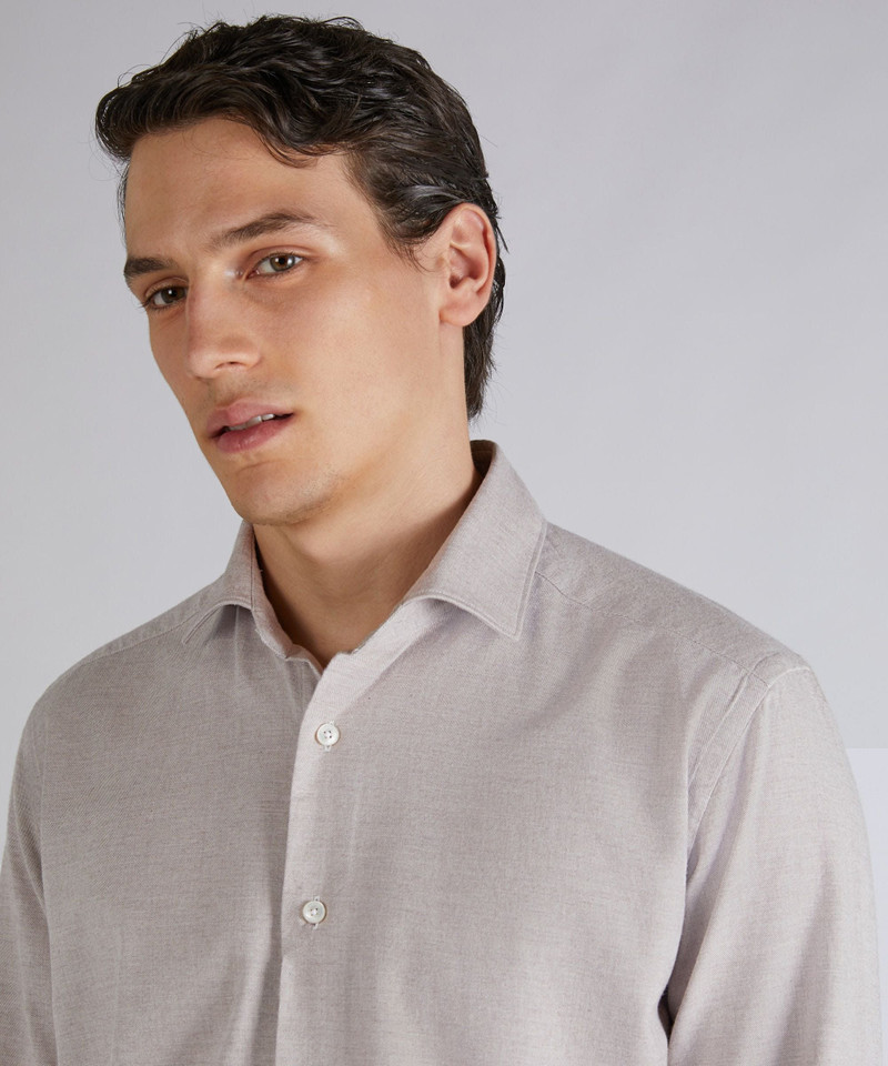 Regular-fit flannel shirt 4