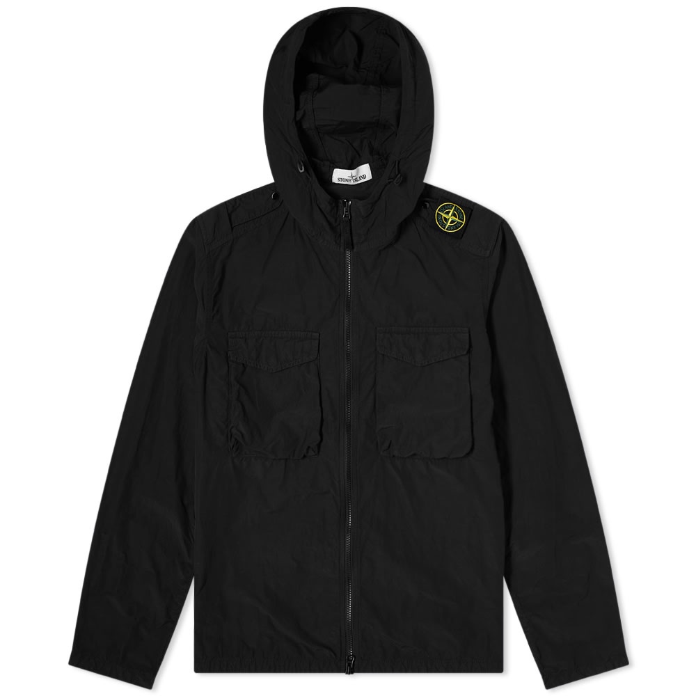 Stone Island Naslan Light Hooded Shirt Jacket - 1