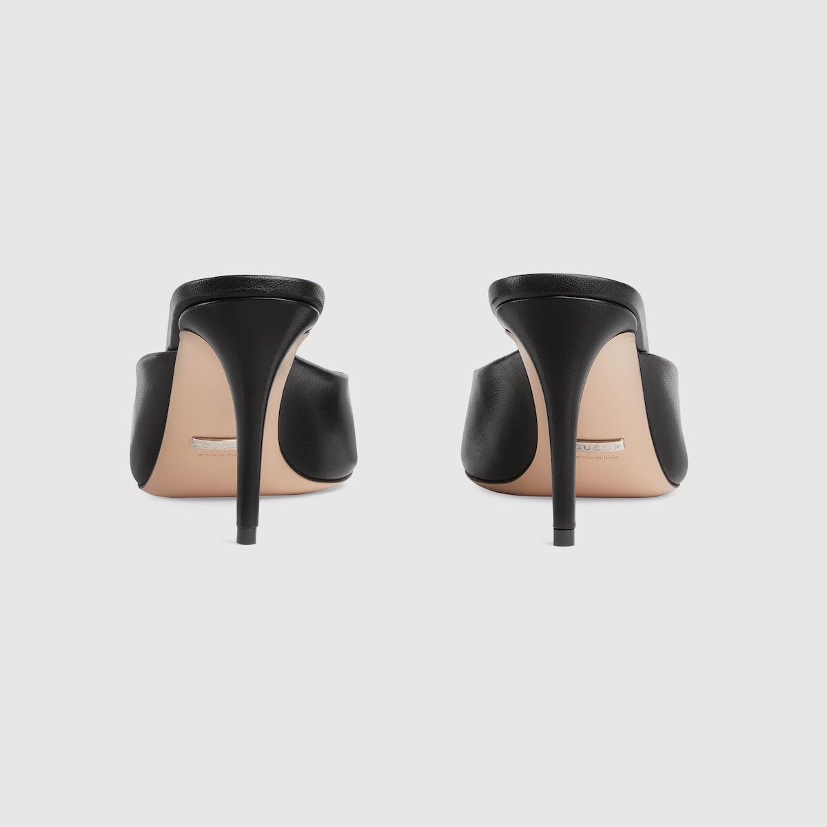 Gucci Horsebit Crystal Embellished Leather Mules - 2