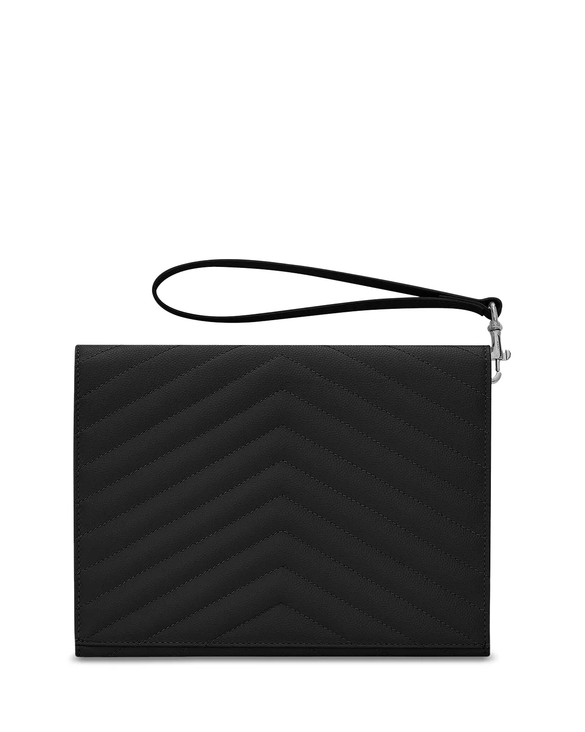 Cassandre Matelasse Flap Pouch In Quilted Grain De Poudre Embossed Leather - 5