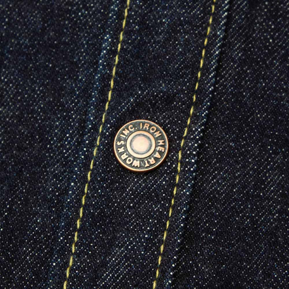 16oz Selvage C.P.O.Shirt / Indigo - IHSH-427 - 4