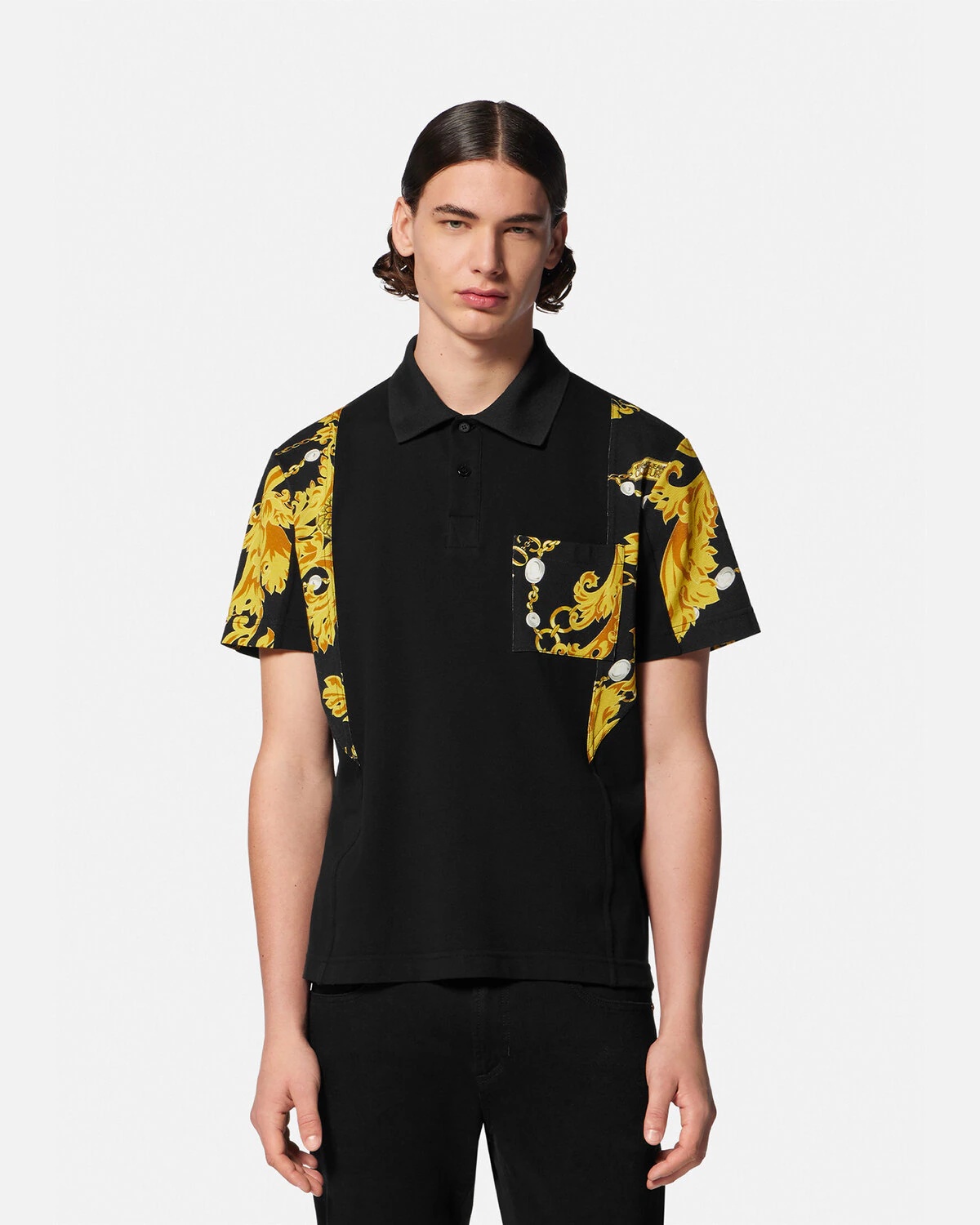 Chain Couture Polo Shirt - 3