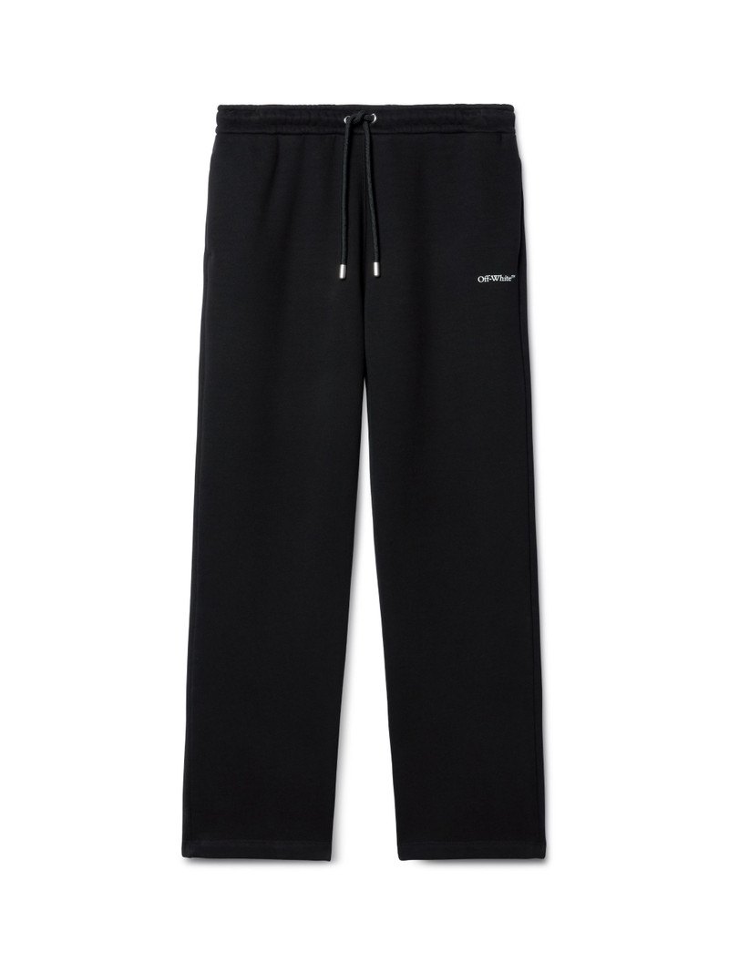 Black Vibe Arrow Sweatpants - 1