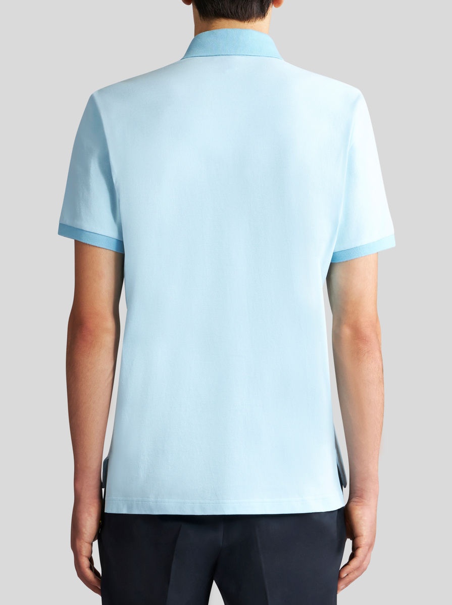 POLO SHIRT WITH EMBROIDERED PEGASO - 4