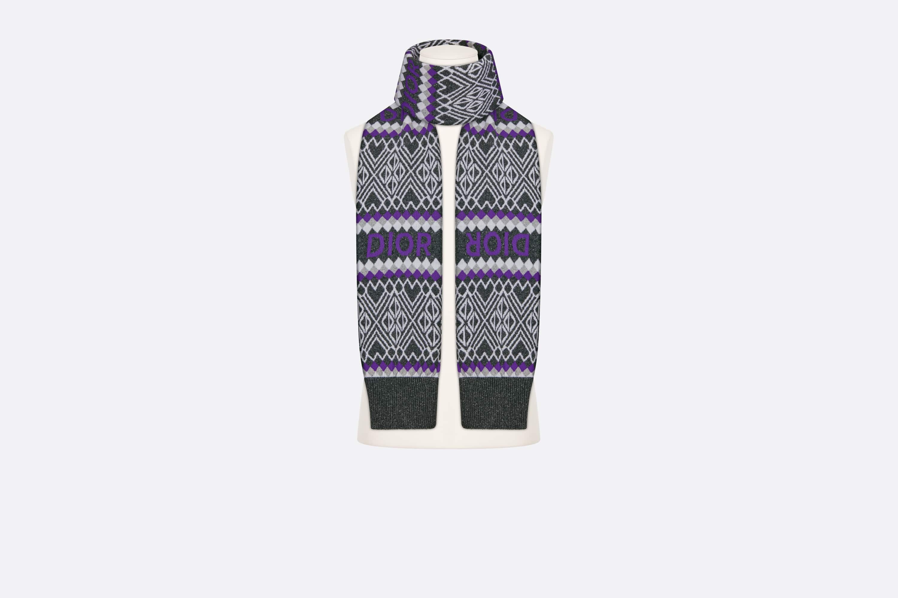 Fair Isle Scarf - 4