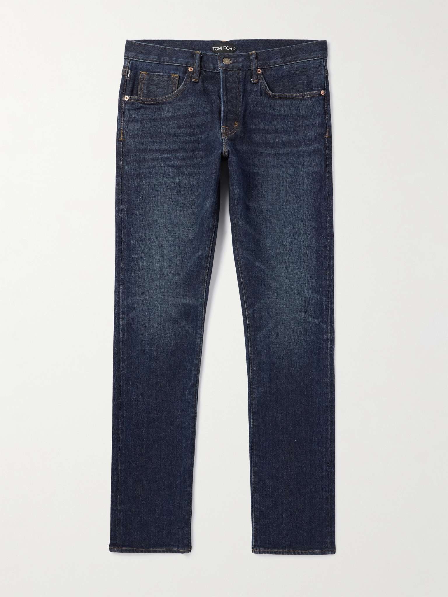 Slim-Fit Selvedge Jeans - 1