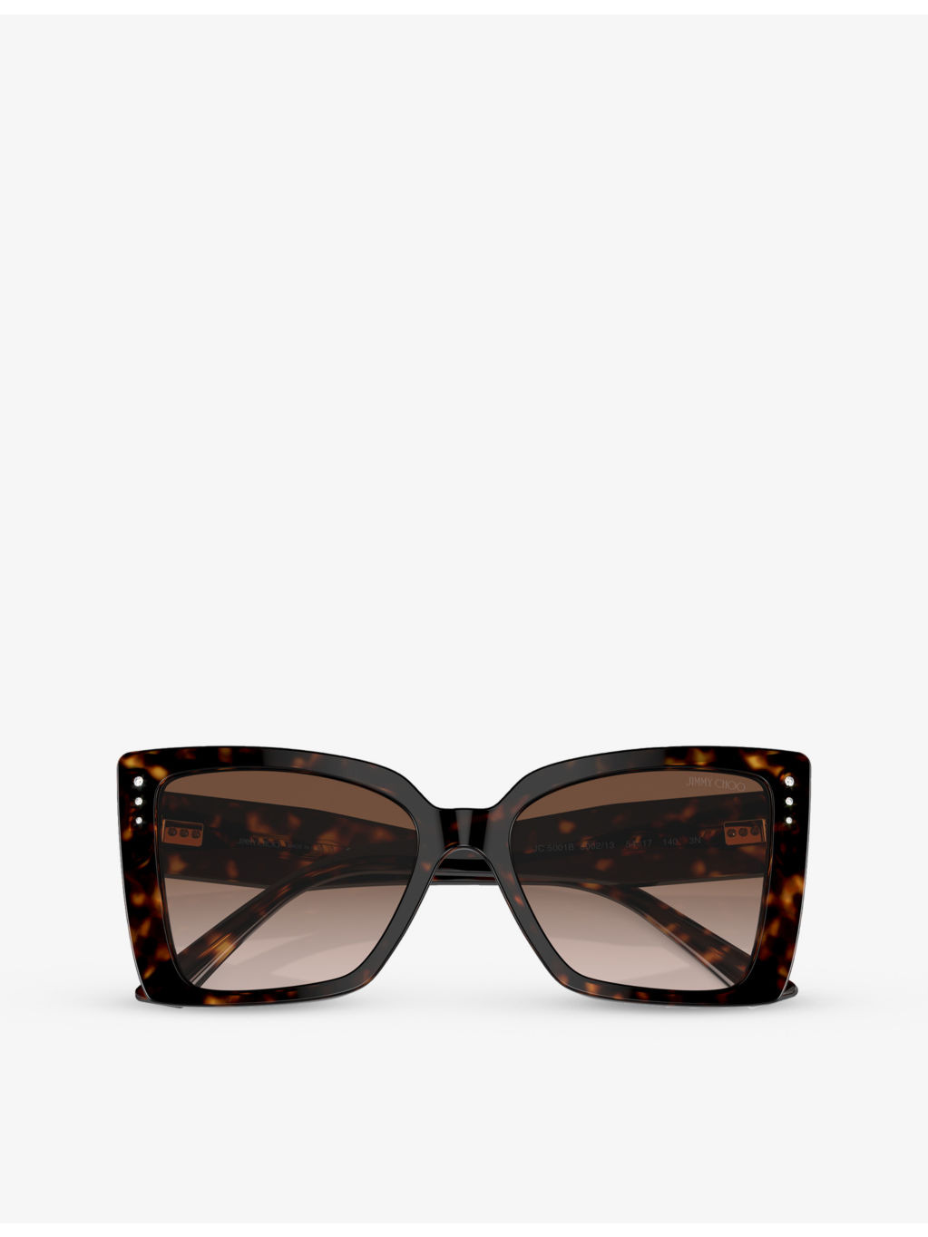 JC5012 square-frame tortoiseshell acetate sunglasses - 5