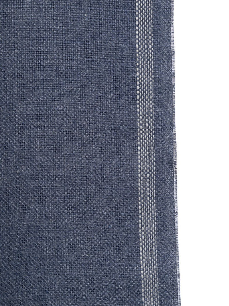 Brunello Cucinelli fringed scarf outlook