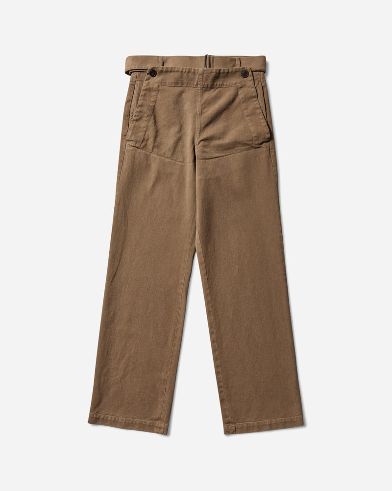Men's Overdyed Sailor Pants Mud 1