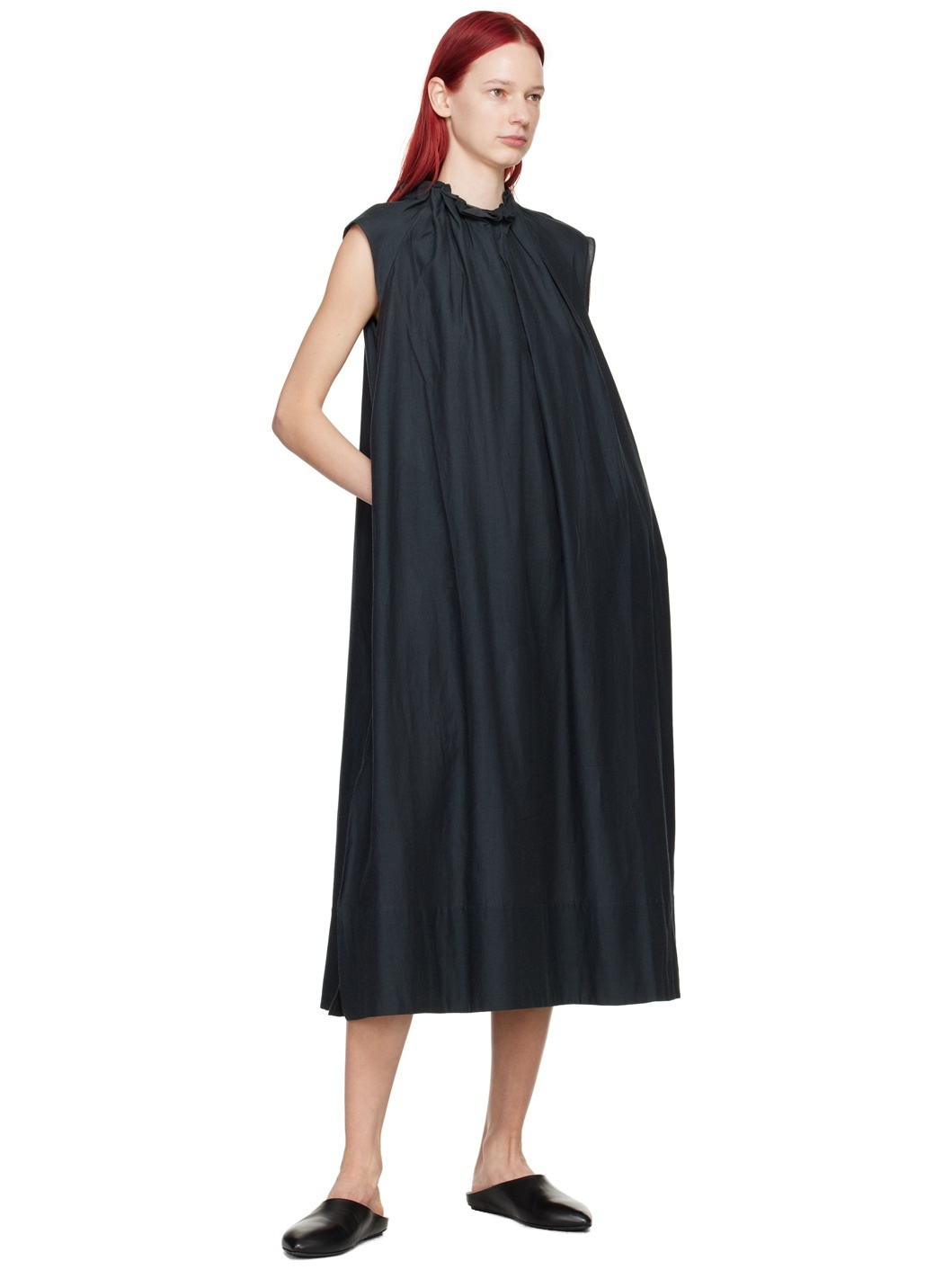 Black 'The Magician' Maxi Dress - 4