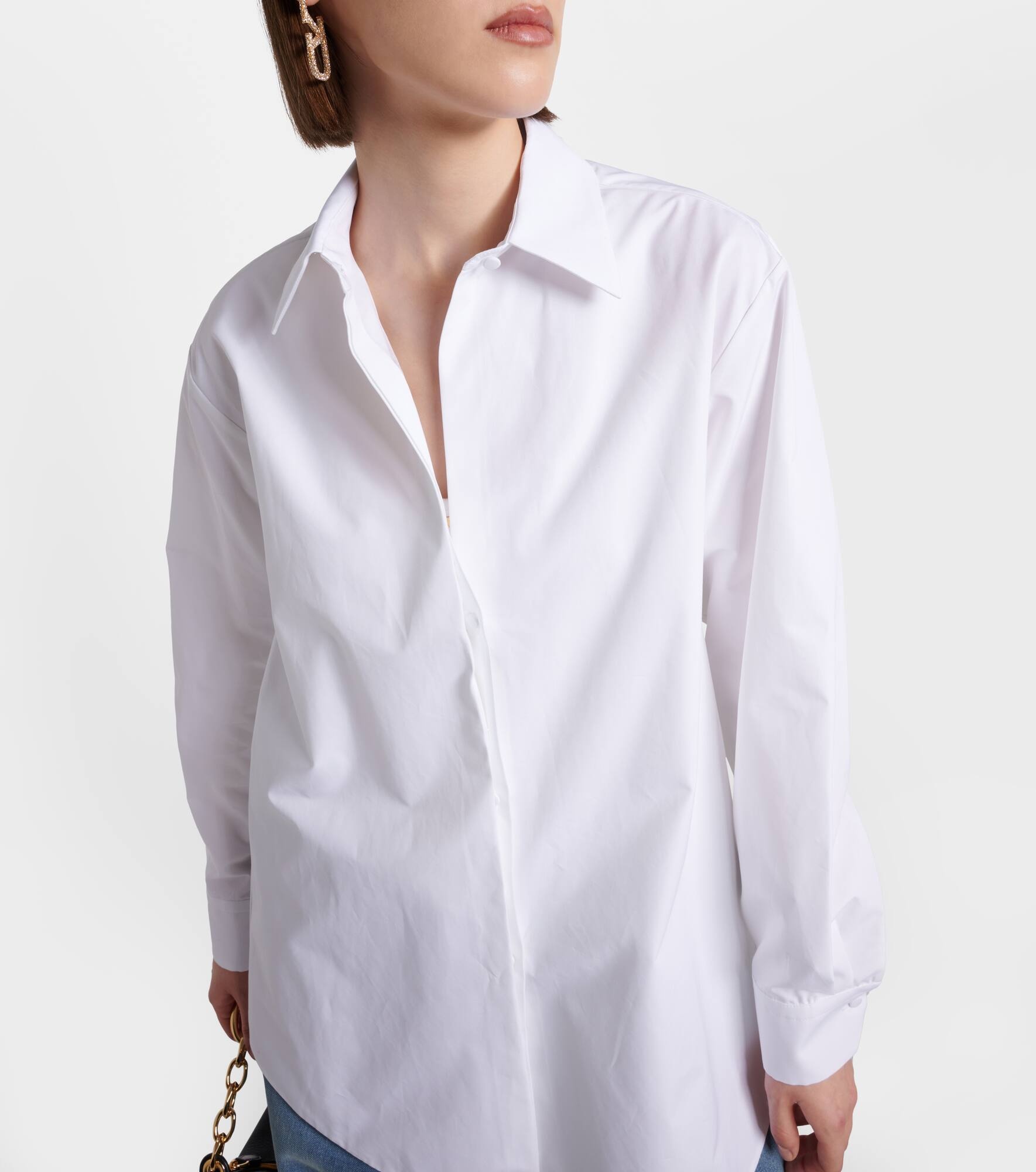 Oversized cotton shirt - 6