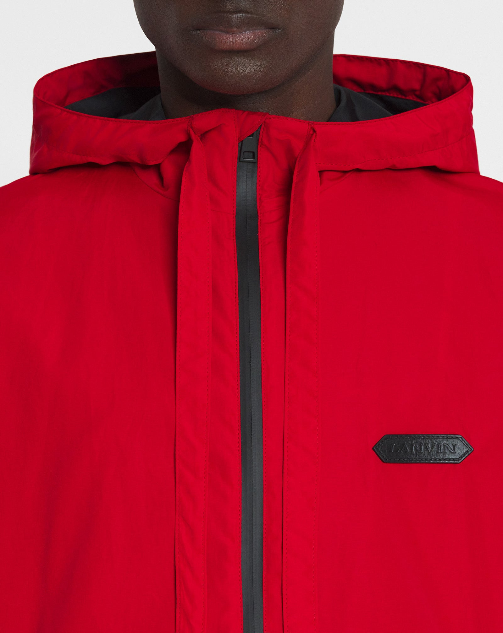 WINDBREAKER IN TECHNICAL FABRIC - 5