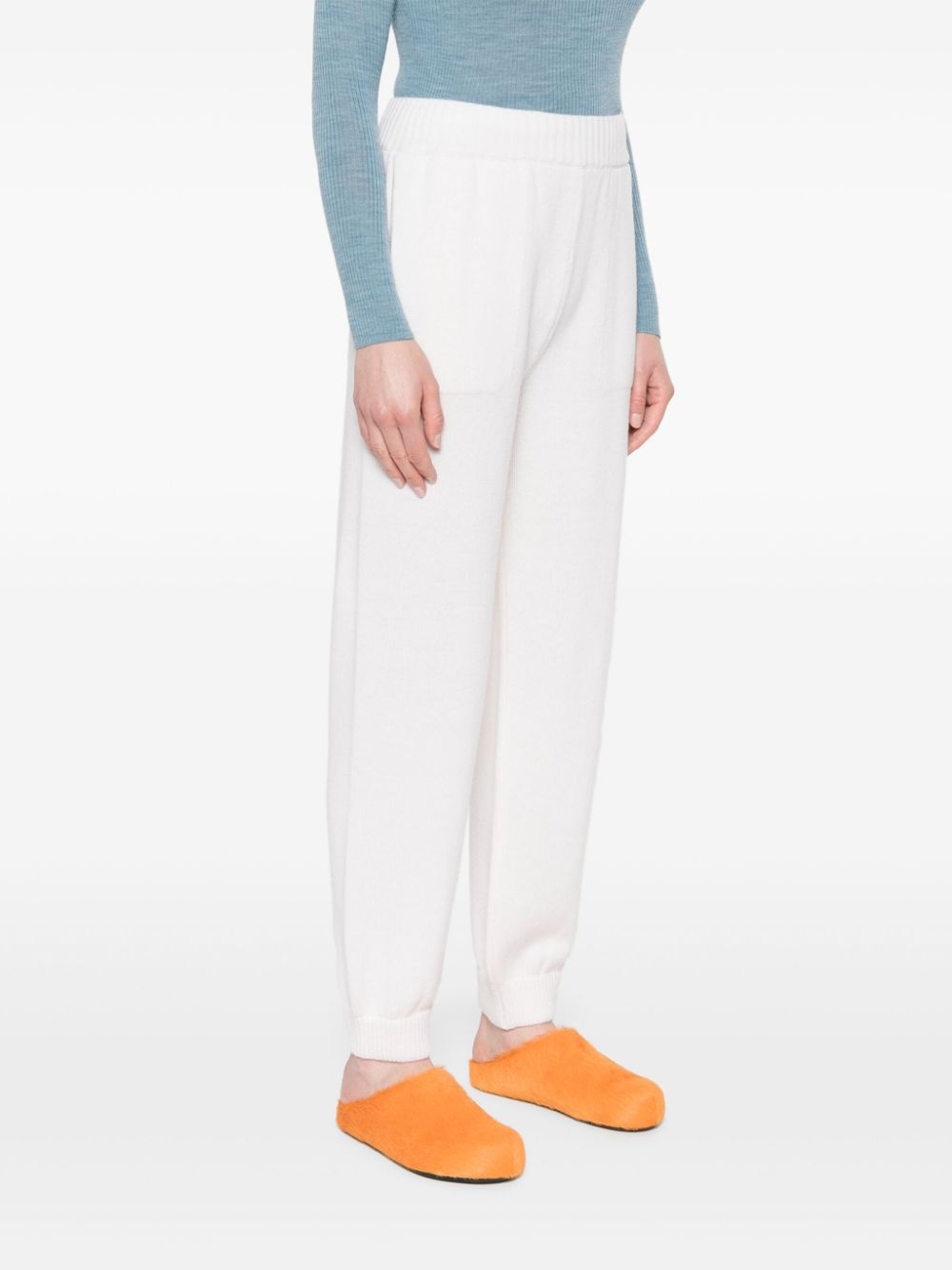 logo-embroidered track pants - 3