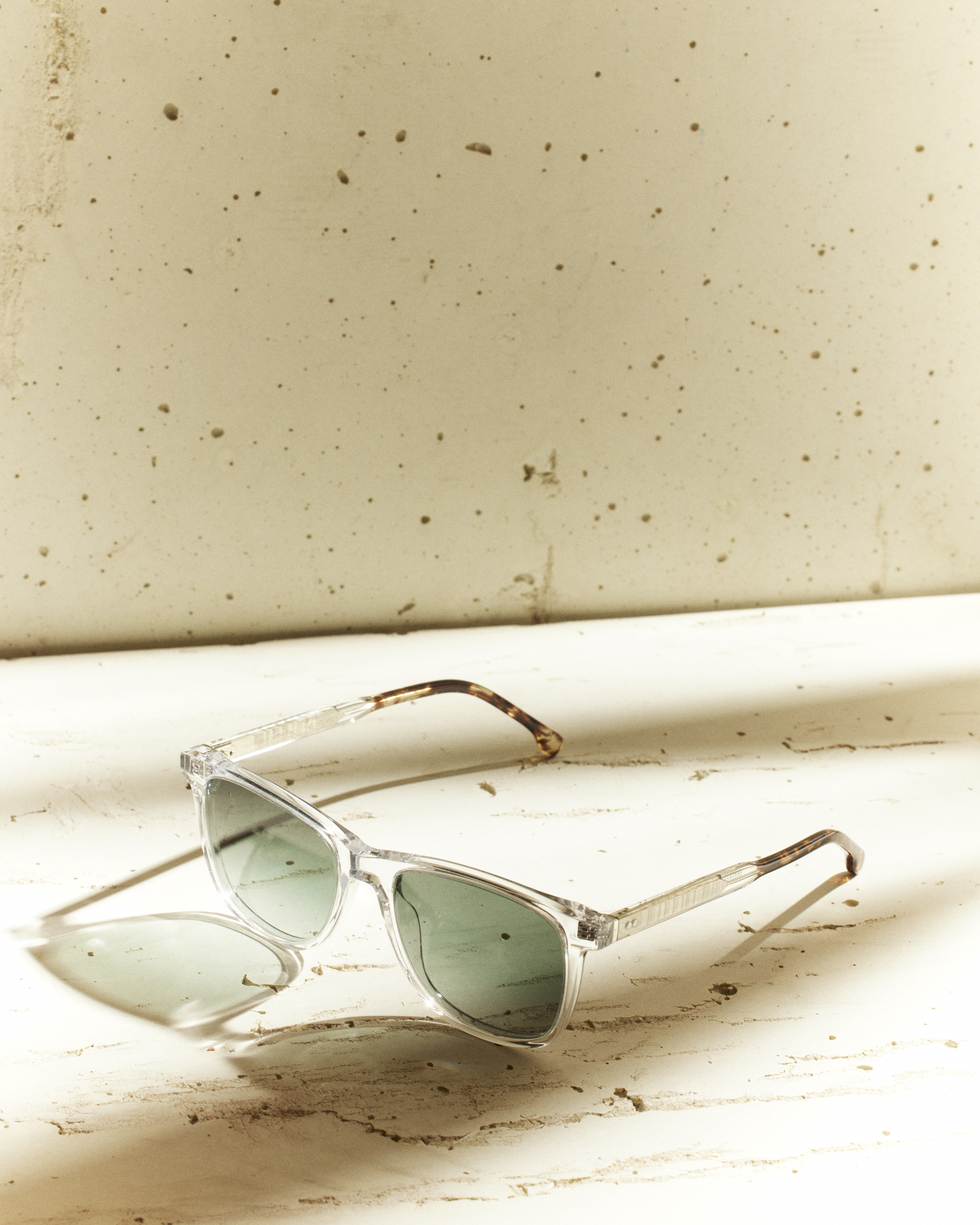 Crystal Havana 'Gibson' Sunglasses - 7