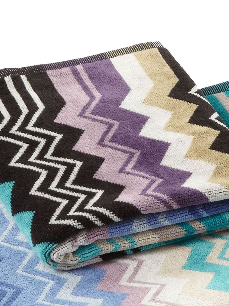 Missoni Giacomo chevron print towels (set of 2) outlook