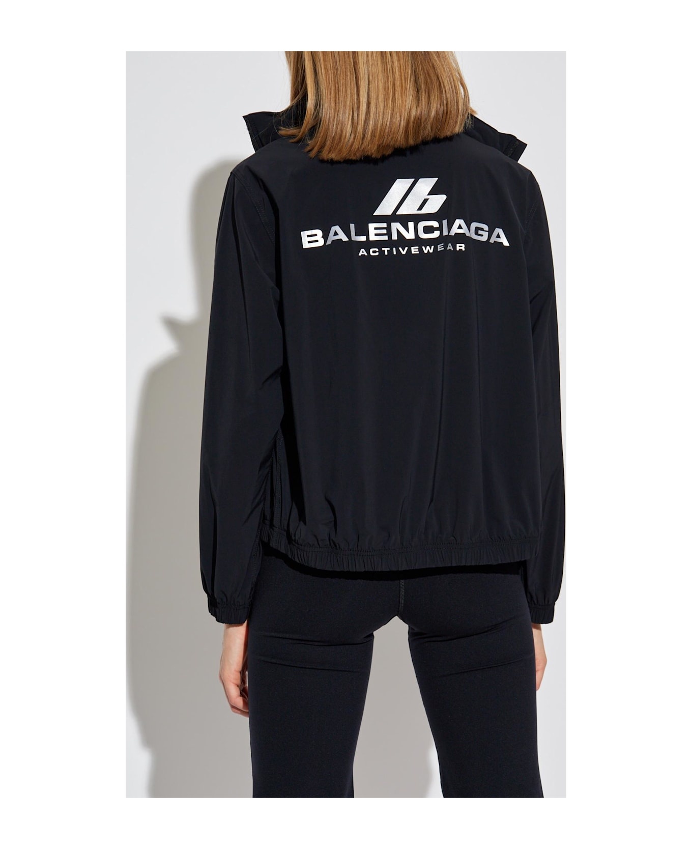 Balenciaga Light Jacket With Printed Logo - 4