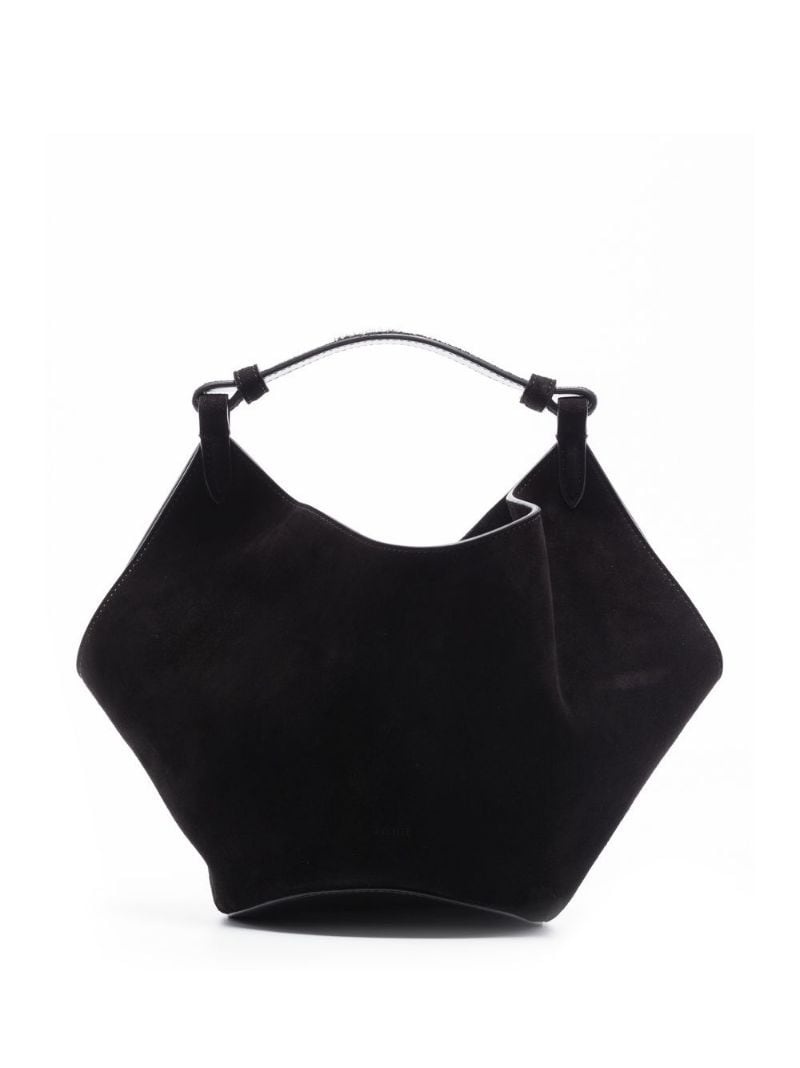 tie-fastening mini bag - 1