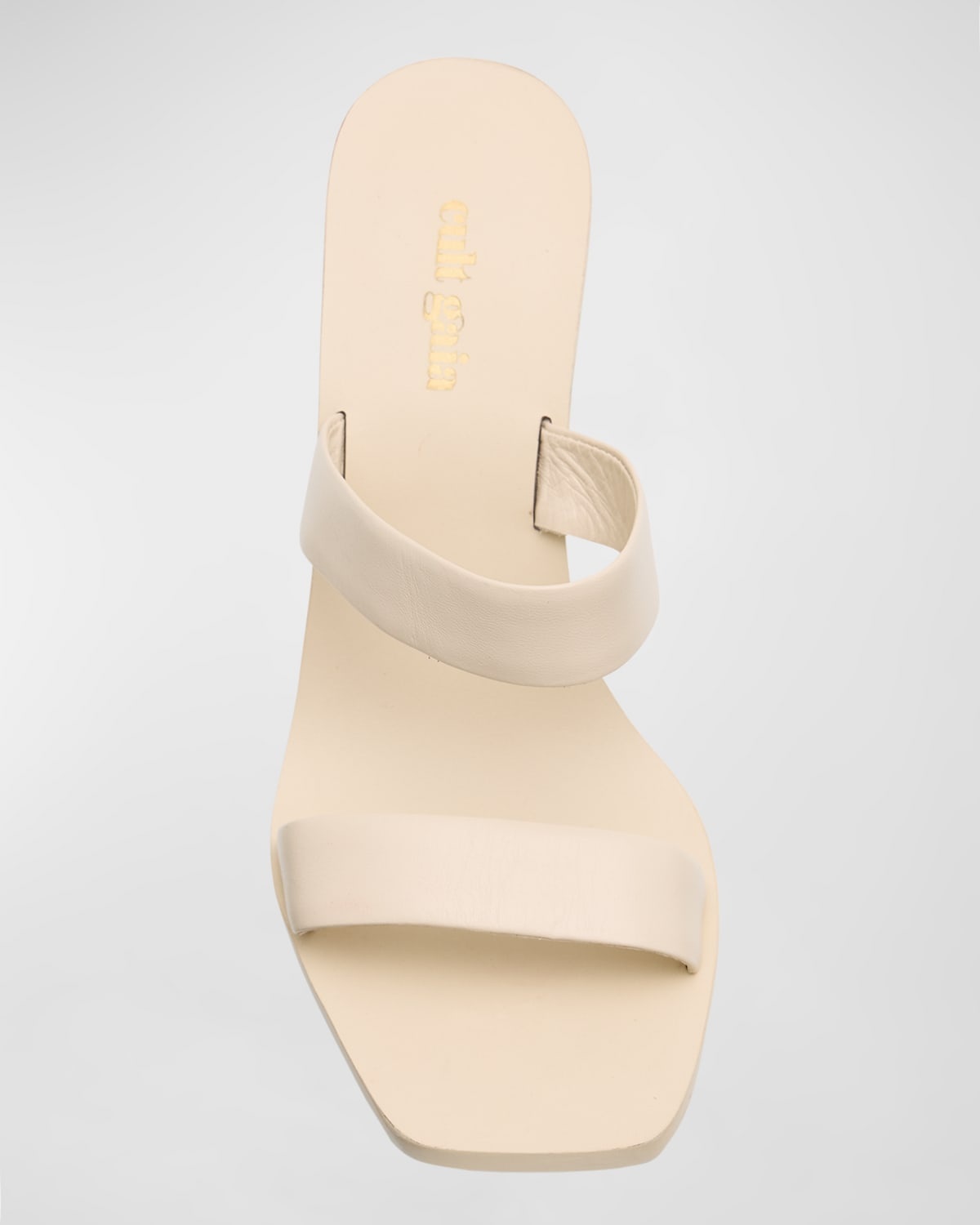 Meta Calfskin Dual-Band Slide Sandals - 4