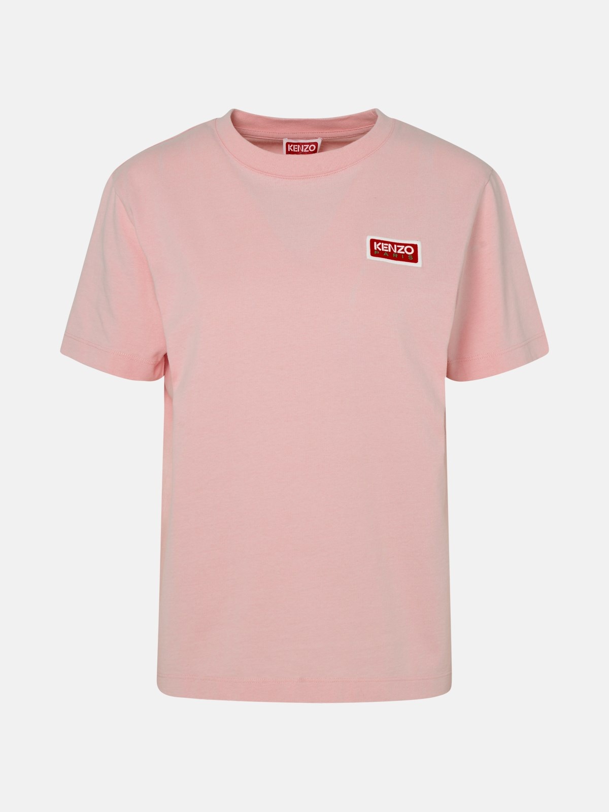 Pink cotton T-shirt - 1