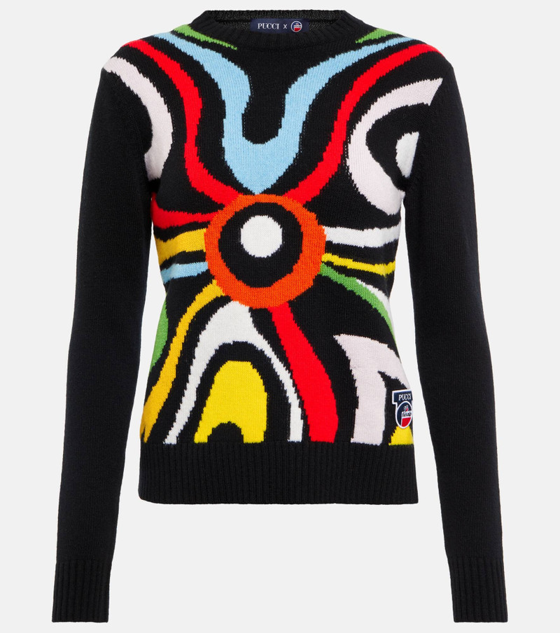 x Fusalp intarsia wool sweater - 1