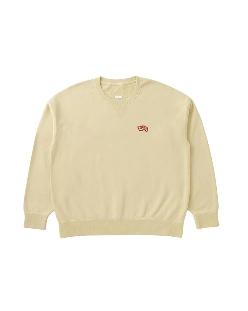 JUMBO SB SWEAT L/S DMGD BEIGE - 1