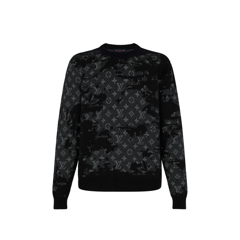 Distressed Monogram Crewneck 1