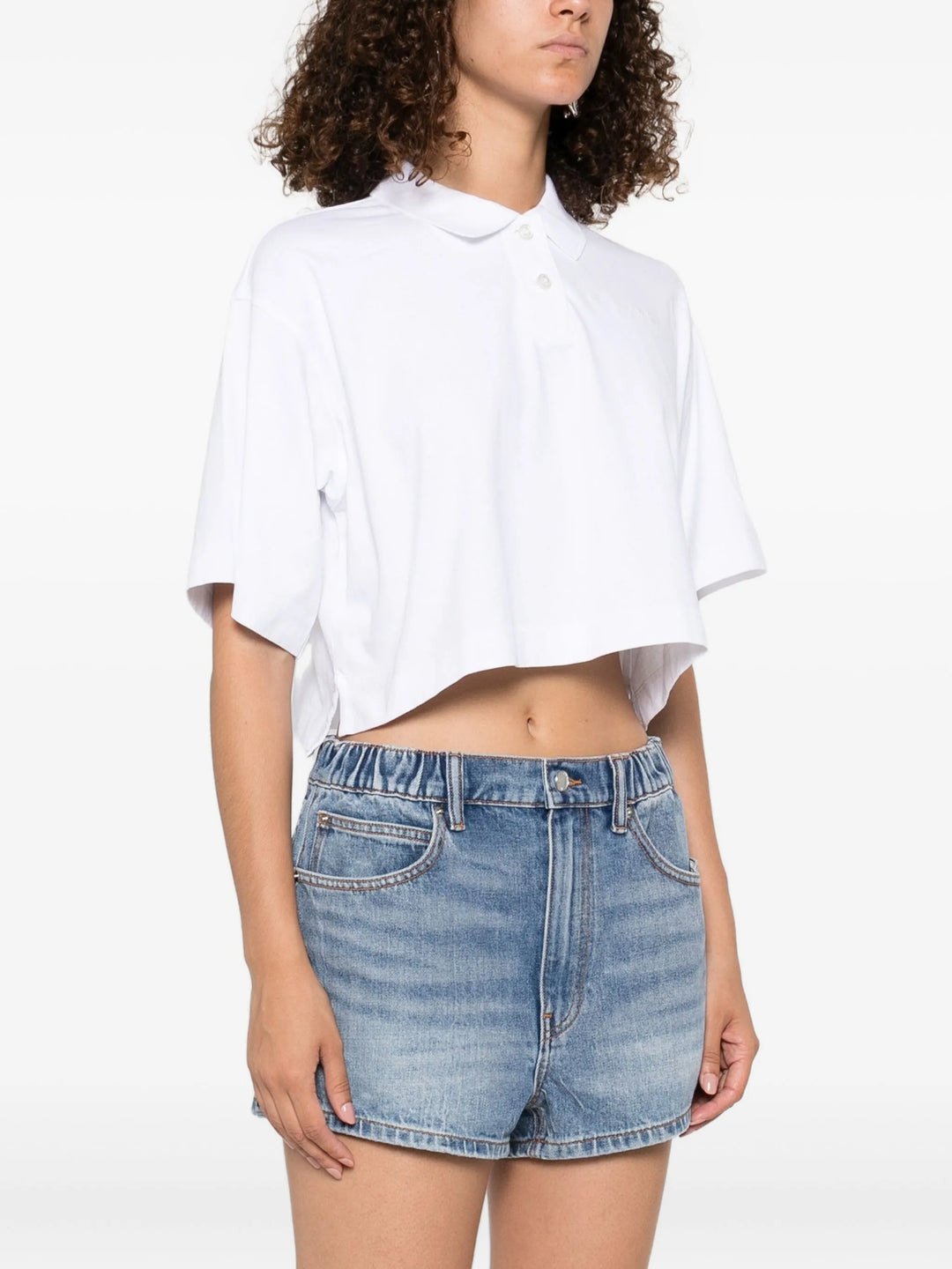 Cropped Polo T-Shirt - 3