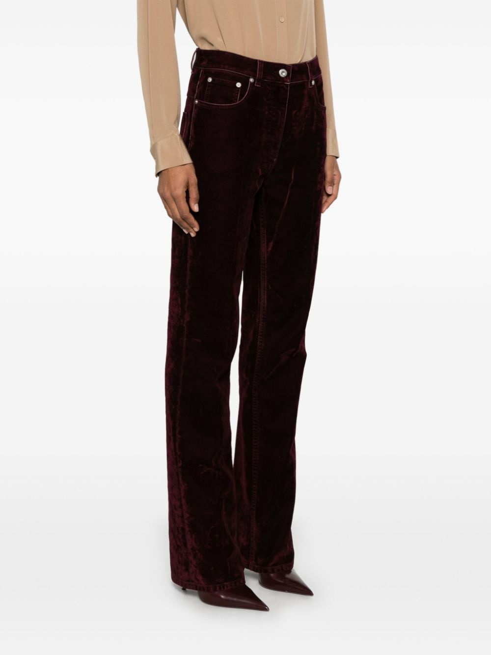 velvet trousers - 3