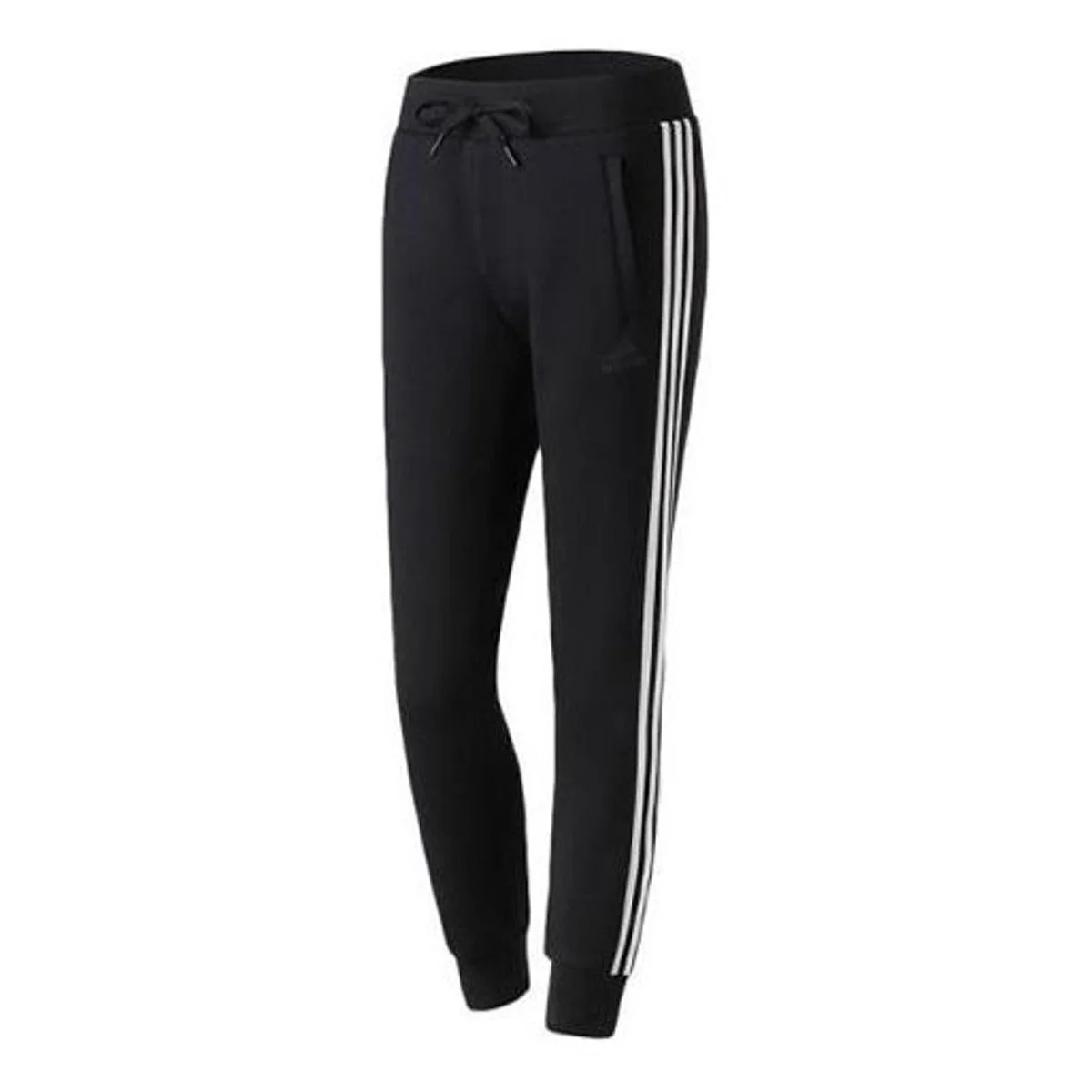 (WMNS) adidas Sports Tapered Pants 'Black White' DW5728 - 1